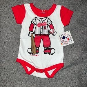 NEW!! MLB Angels baseball infant sz 0-3 months